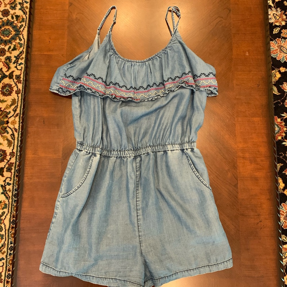 Adorable Denim Romper for Women